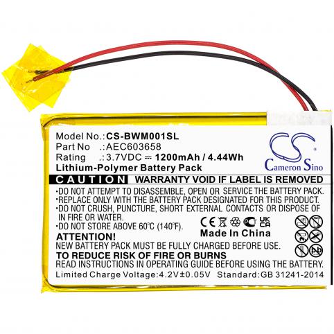 Battery for appareil de mesure bw mcxl mpcb1