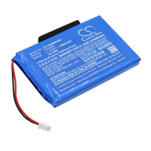 Battery device of measure satlink ws 6908se