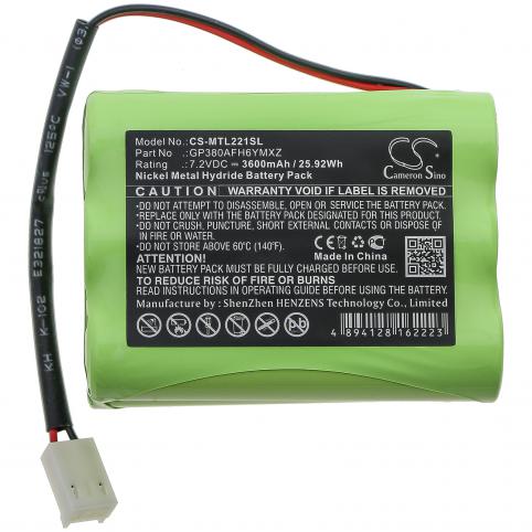 Gp380afh6ymxz toledo ind221 battery appareil de mesure mettler
