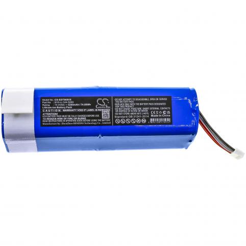 S10 li 144 5200 deebot t8 battery vacuum cleaner ecovacs