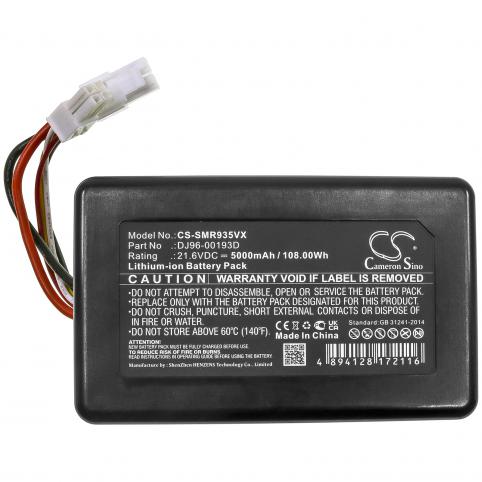 Battery vacuum cleaner samsung powerbot r9350