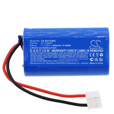 Battery  shimpo dt-326bat dt-326b