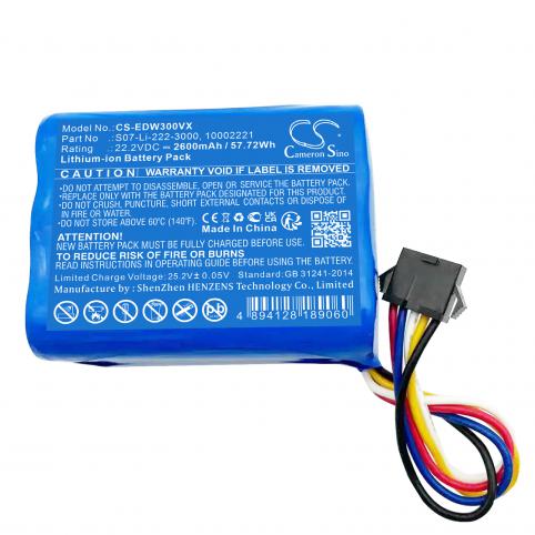 S07 li 222 3000 winbot x battery vacuum cleaner ecovacs