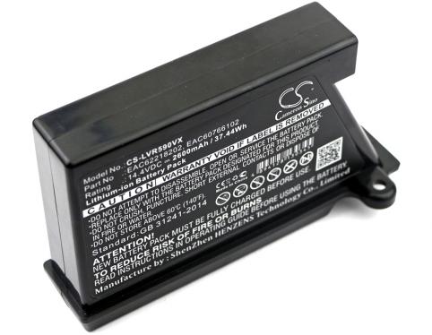 Battery vacuum cleaner lg vr6171lvm