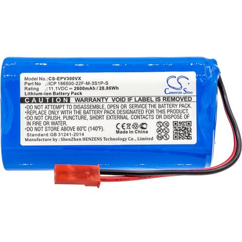 Battery  electropan icp 186500-22f-m-3s1p-s ilive v3s