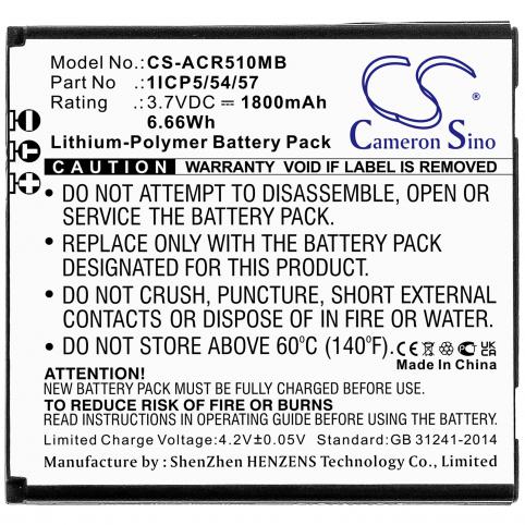 Battery  angelcare 1icp5 54 57