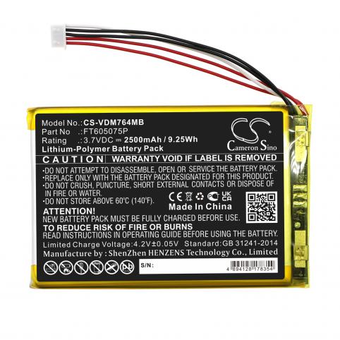 Battery baby monitor v tech rm7764 2hd