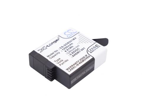 Battery camera embarked gopro hero 5
