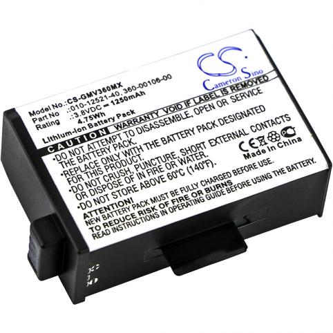 Battery  garmin haute capacitée 010-12521-40 virb 360