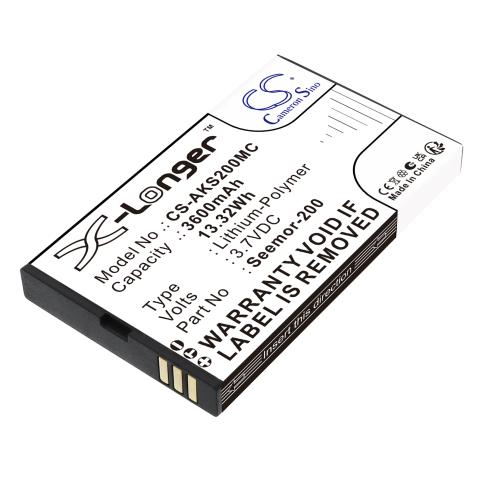 Battery  akaso seemor-200 seemor 200