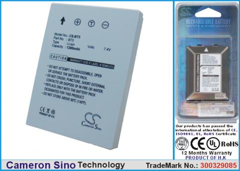 Battery  toshiba g, sc-r30, r60