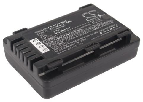 Vw vby100 hc v110 battery camcorder panasonic