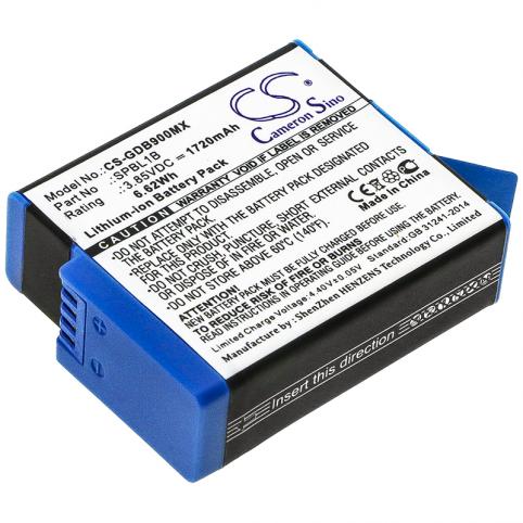 Battery camera embarked gopro hero 9