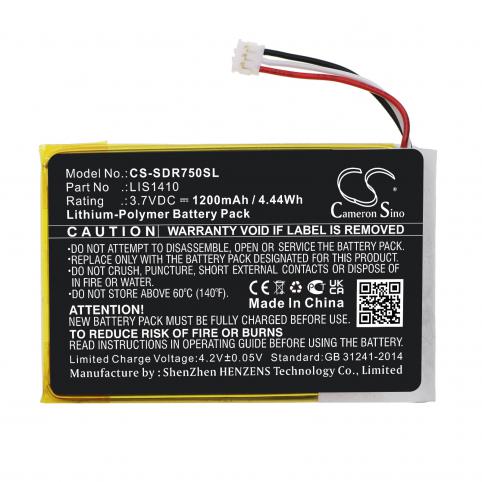 Battery helmet without fil sony mdr ds7500