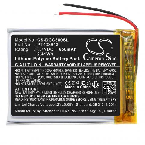 Battery  denon pt403648 ah-gc30
