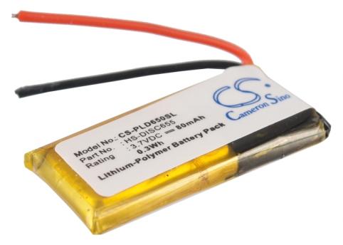 Battery  plantronics hs disc655