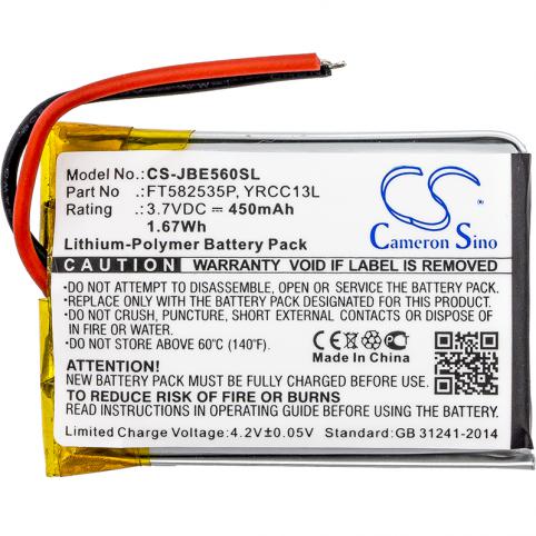 Battery helmet without fil jbl j56bt