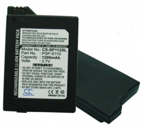Battery  sony sony psp 2th, silm, lite, psp-2000, psp-3000