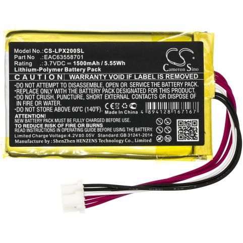 Battery pregnant lg xboom go pl2