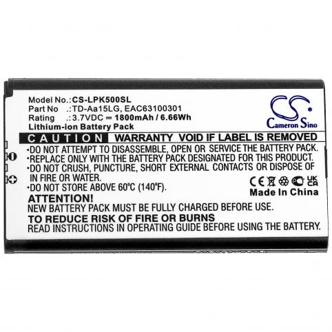 Battery pregnant lg np5550b