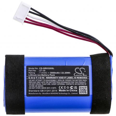 Battery pregnant sony srs xb32