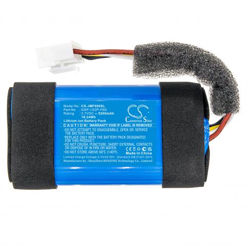 Battery  jbl haute capacitée gsp-1s2p-f6d flip 6
