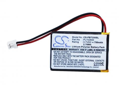 Battery for speaker philips bt2500b 37