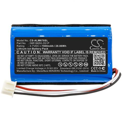 Battery  altec lansing haute capacitée inr18650-3s1p imw678