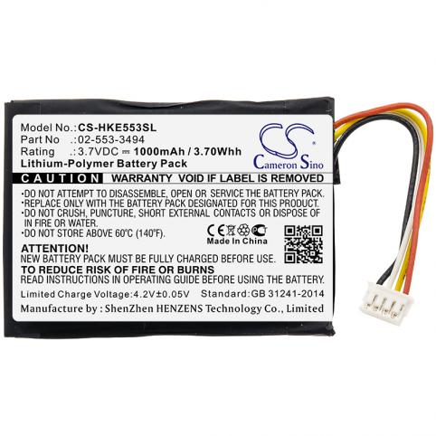 Battery  harman/kardon 02 553 3494