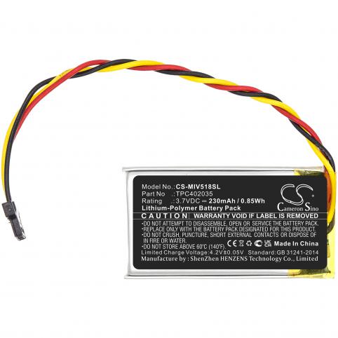 Battery gps mio mivue 518