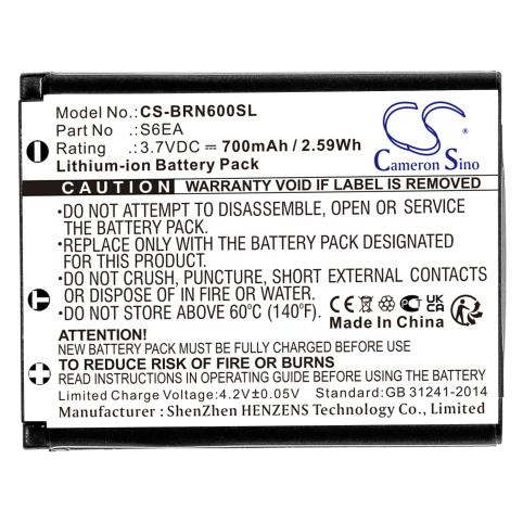 Battery  bosch s6ea nyon