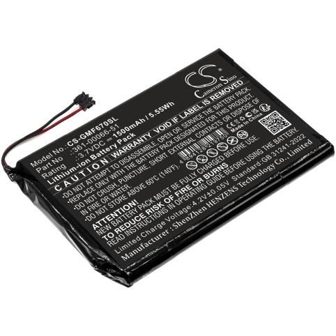 Battery  garmin 361-00066-51 fleet 670 lm truck