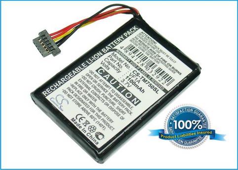 Battery gps tomtom go 750