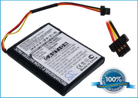 Battery gps tomtom one 140s us