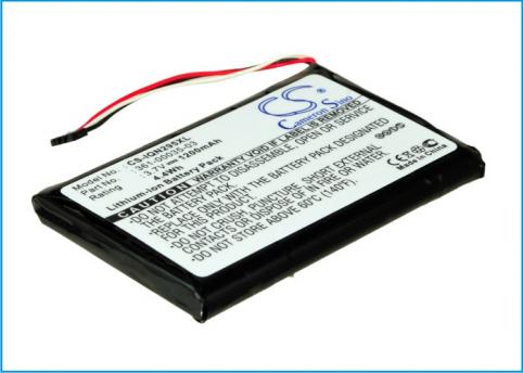 Battery  garmin haute capacitée nuvi 2595lmt, nuvi 2555lmt, nuvi 2555lt, nuvi 2
