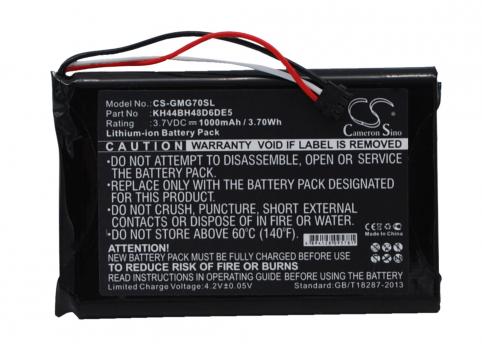 Battery  garmin kh44bh48d6de5 approach g7