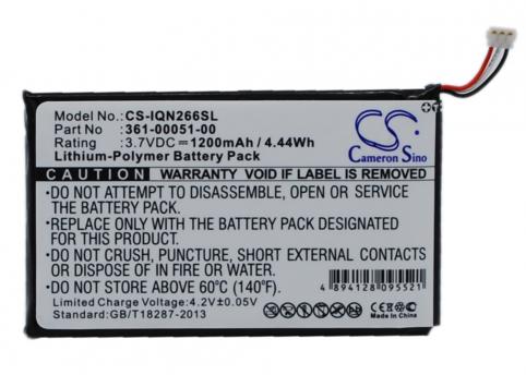 Battery  garmin 361-00051-00 nuvi 2660lmt