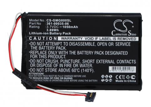 Battery  garmin 361-00035-06 approach g8