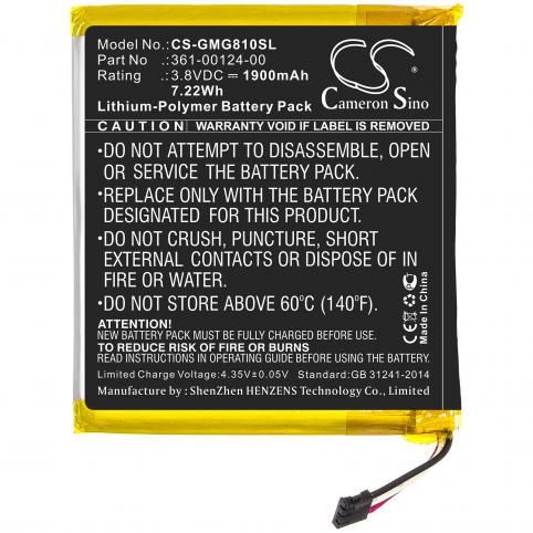 Battery gps garmin approach g80