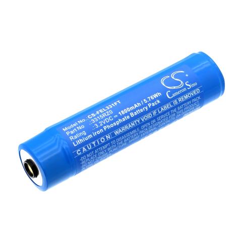 Battery lamp torch pelican 3315r ra