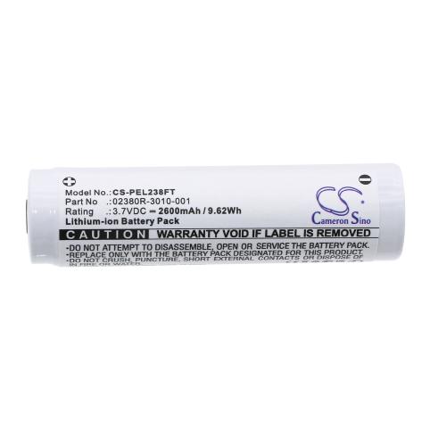 Battery lamp torch pelican 02380r 3010 001