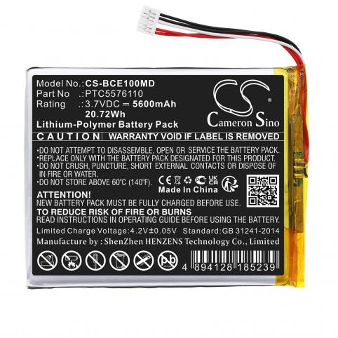Battery  biocare ptc5576110 ie10