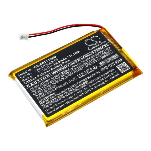 Battery  bistos 20-0200025-00 bt-710 pulse oximeter