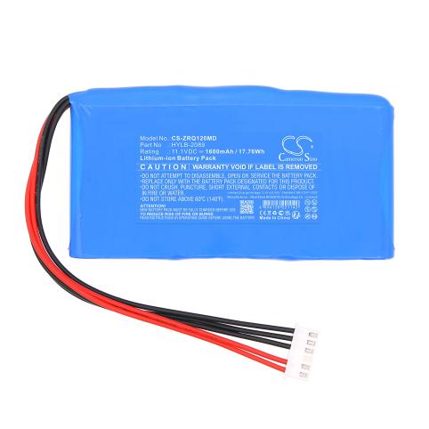 Battery  zoncare bat-120005 zq-1201g