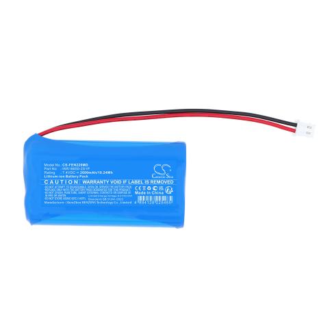 Inr18650 2s1p e series nebuliser battery medical flexineb