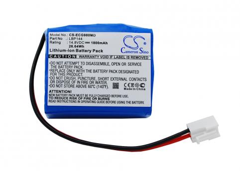 Battery  biocare lbp144 ecg-9801