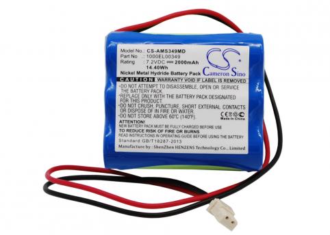 Battery  carefusion 1000el00349 gw pump