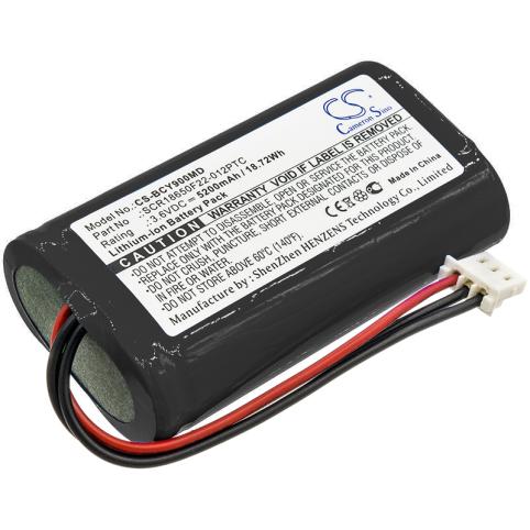 Battery  bionet haute capacitée scr18650f22-012ptc oximete oxy9 wave