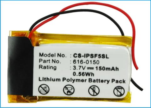 Battery drive mp3 mp4 video apple ipod shuffle 5th generation