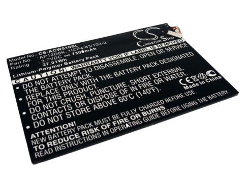 Battery tablet acer iconia tab p3 171